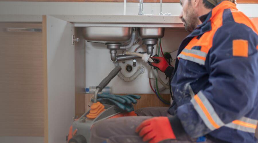 Professional slab leak plumber services in Ecru, MS